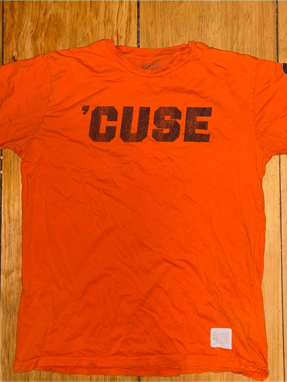 Original Retro Brand Orange 'CUSE (Syracuse) Graphic Short Sleeve Tee